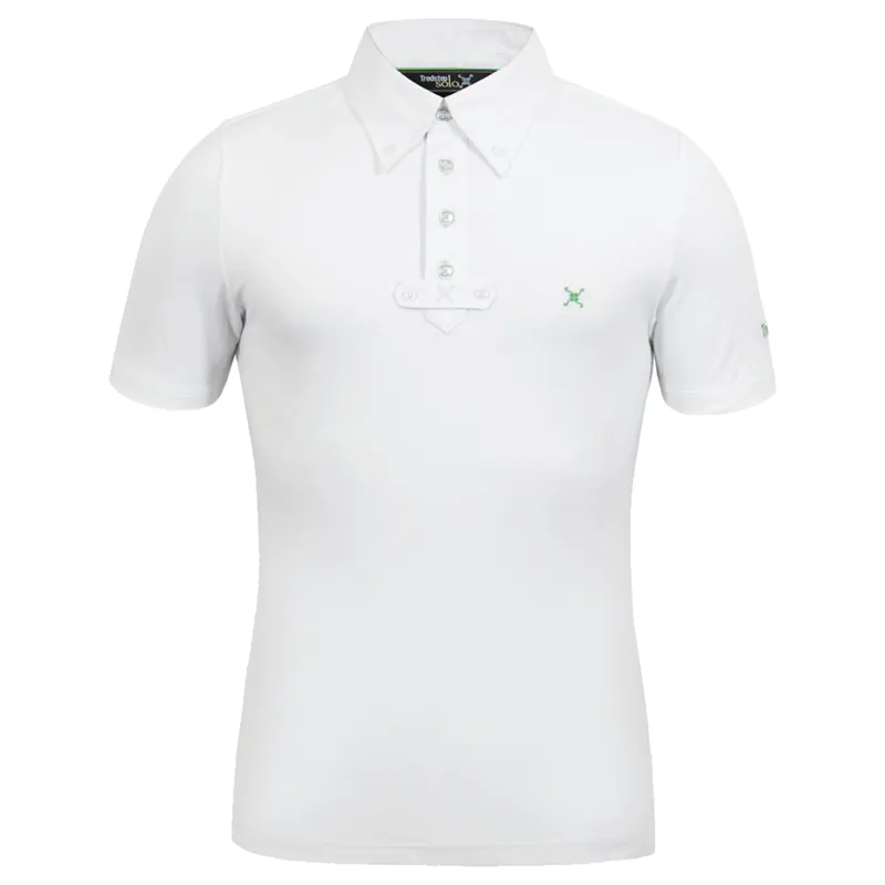 Tredstep Solo Gents Ss Competition Shirt - White