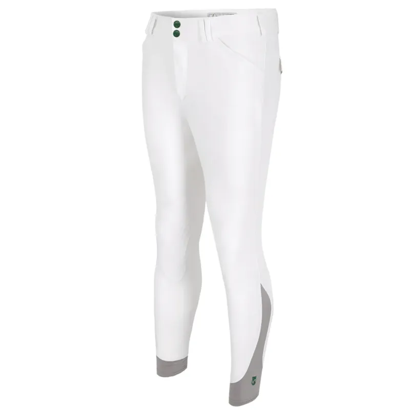 Tredstep Symphony Verde Gents Breech Knee Patch - White