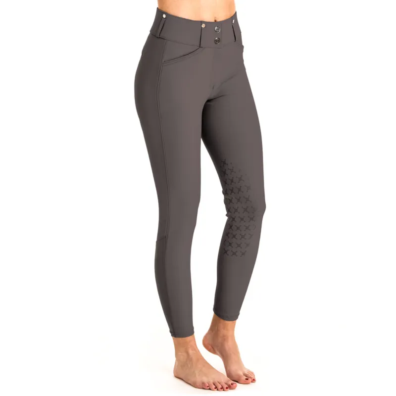 Tredstep Evolute Breech Knee Patch - Opal Grey