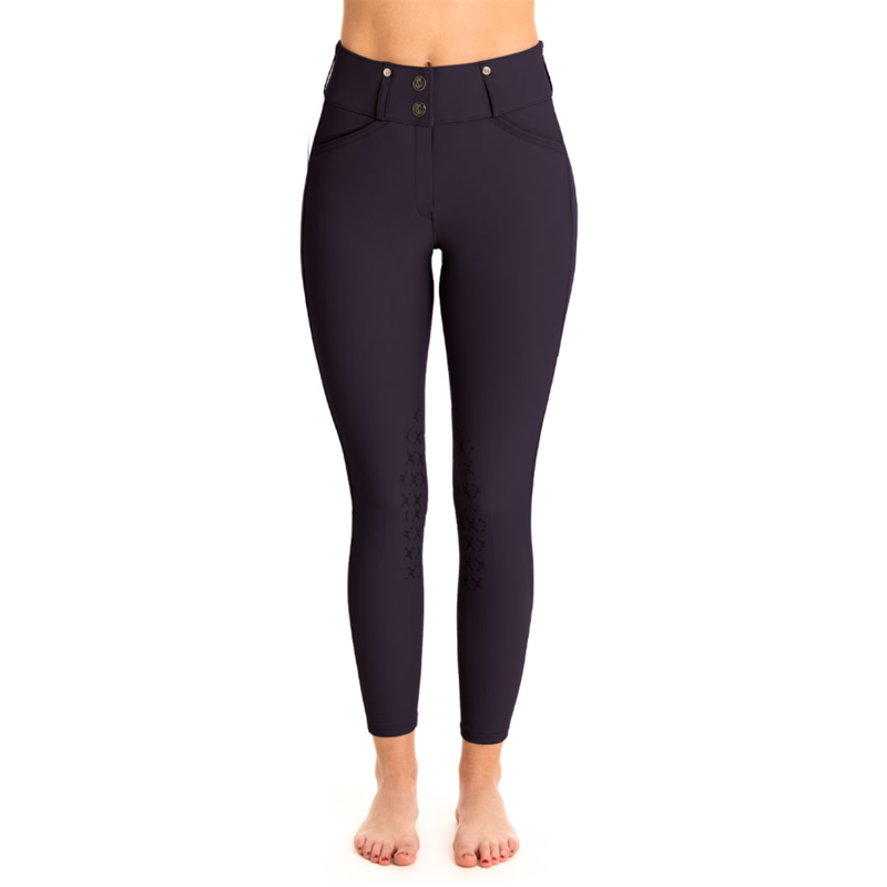 Tredstep Evolute Breech Knee Patch - Blue Ribbon-2