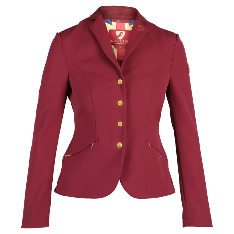 Aubrion Team Show Jacket - Burgundy