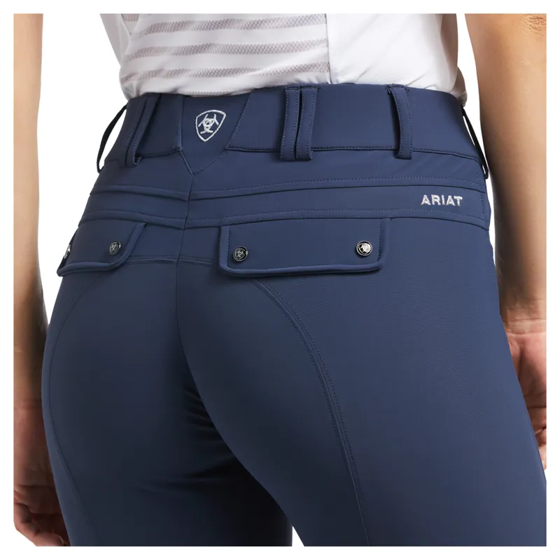 Ariat Women's Tri Factor KP Breeches - Blue Nights-3