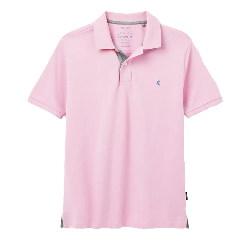 Joules Woody Super Duper Woody Polo - Light Pink