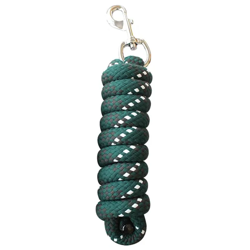 Woof Wear Contour Lead Rope - British Racing Green
