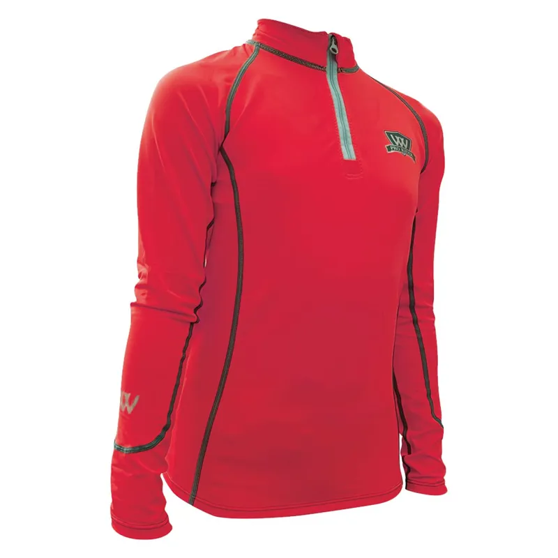 Woof Wear Young Rider Pro Performance Shirt - Royal Red