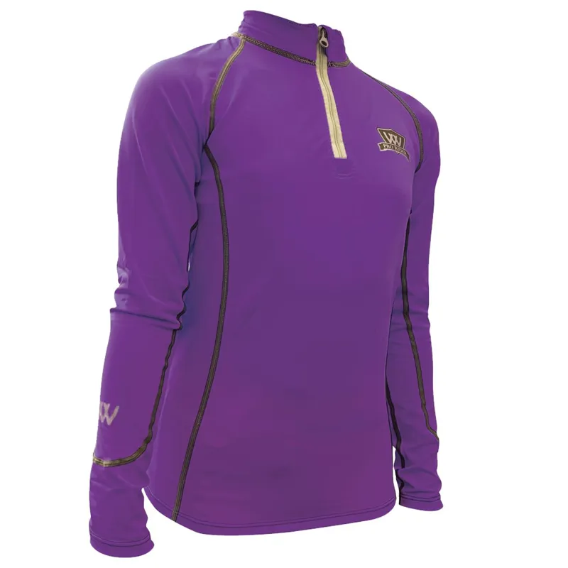 Woof Wear Young Rider Pro Performance Shirt - Ultra Violet