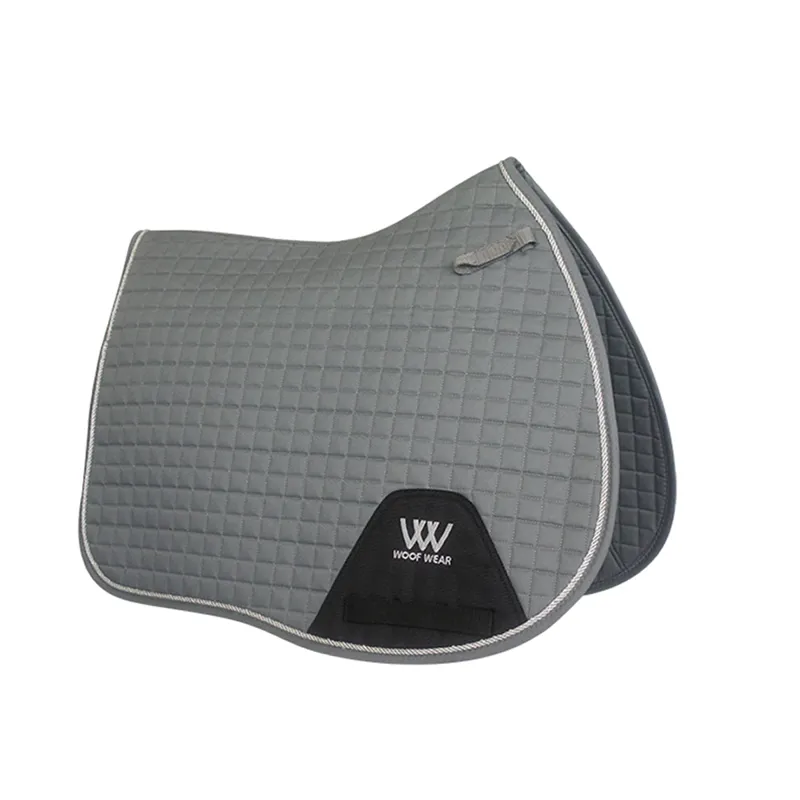 Woof Wear Pony GP Saddle Cloth - Brushed Steel