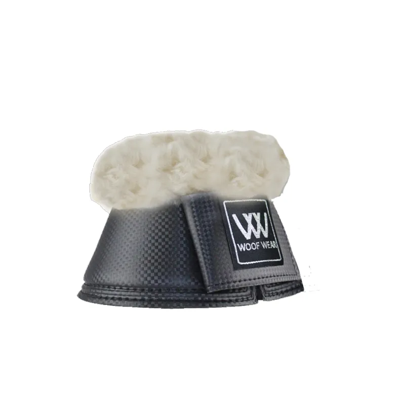 Woof Wear Pro Over Reach Boots with Sheepskin Collar - Slight Seconds - Black