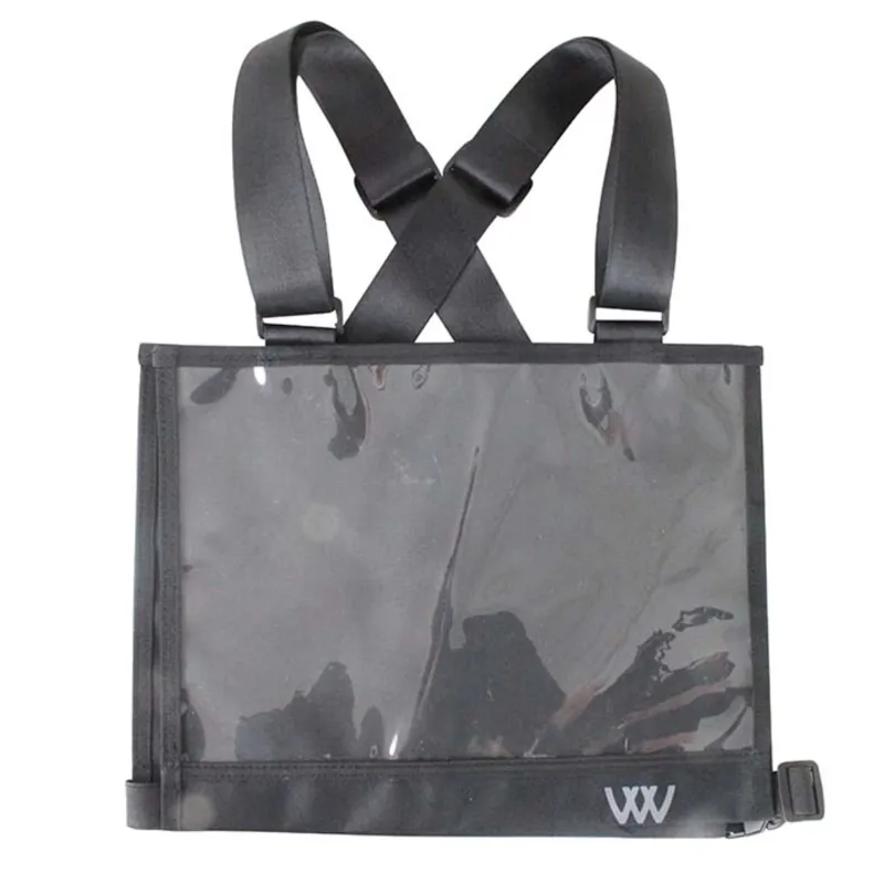 Woof Wear Event Number Bib-Black