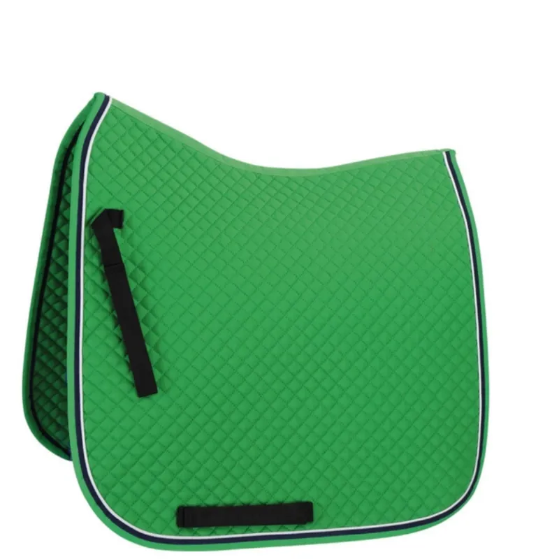 Shires ARMA Deluxe Dressage Saddlecloth - Lime/Navy 