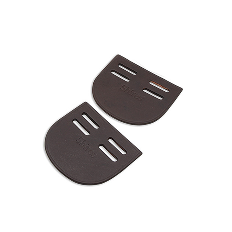 Shires Blenheim Girth Buckle Guards - 2 Slot - Havana
