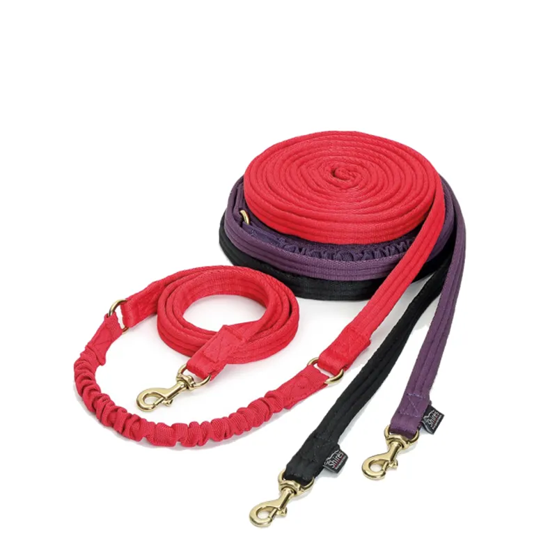 Shires Bungee Lunge Line - Purple