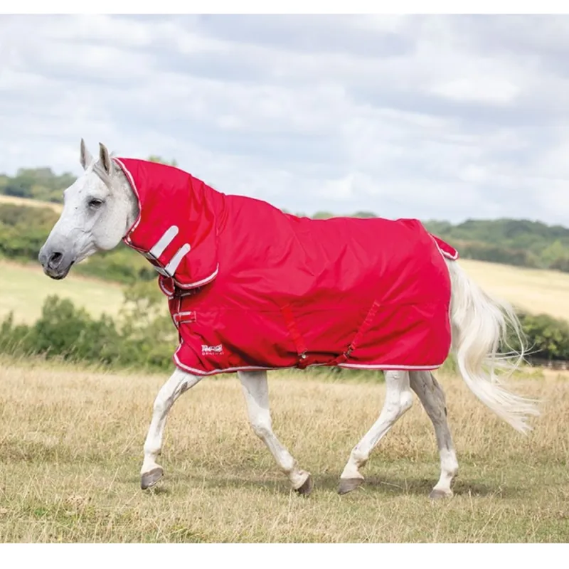Shires Tempest Original Lite Combo Rug - Red/Grey