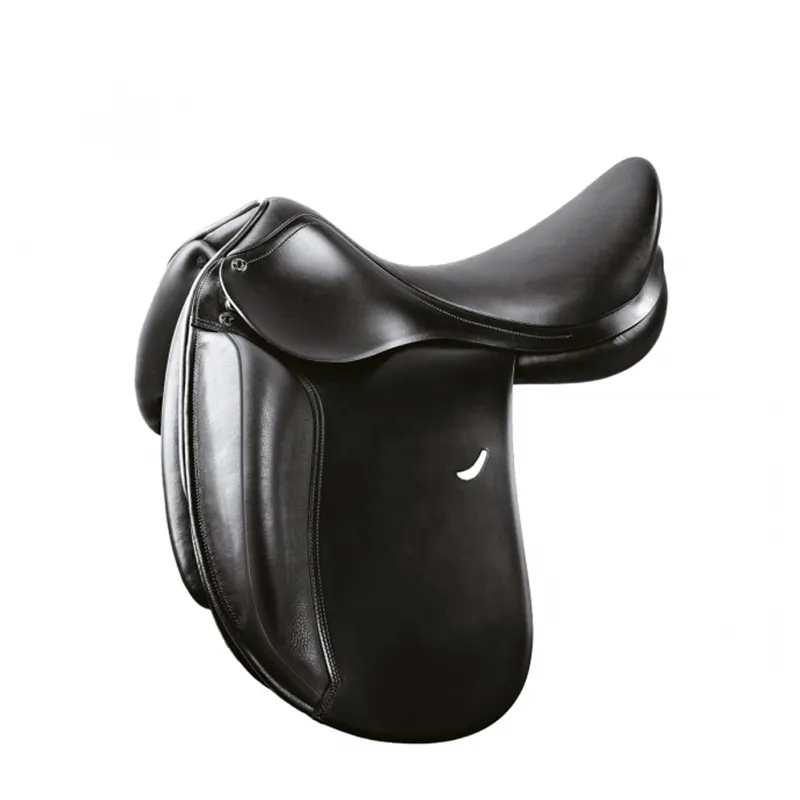 Equipe Emporio Special Mono Flap Dressage Saddle 17.5 Medium - Black