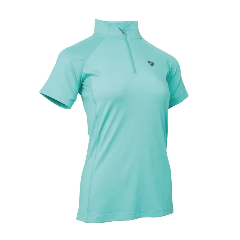 Aubrion Maids Highgate Short Sleeve Base Layer - Aqua