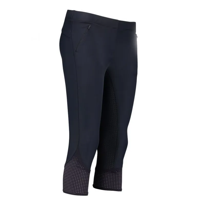 Euro-Star Ladies Venti Full Grip Breeches - Navy