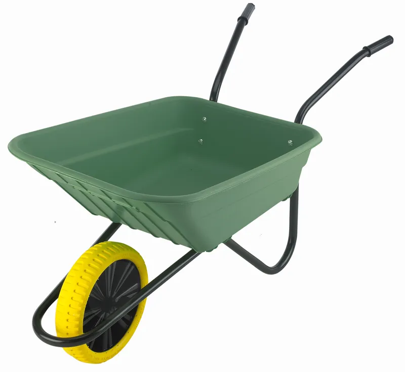 Walsall Multi-Purpose Wheelbarrow With Puncture Proof Wheel - Green
