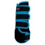 Woof Wear Dressage Training Wraps - Black/Turquoise