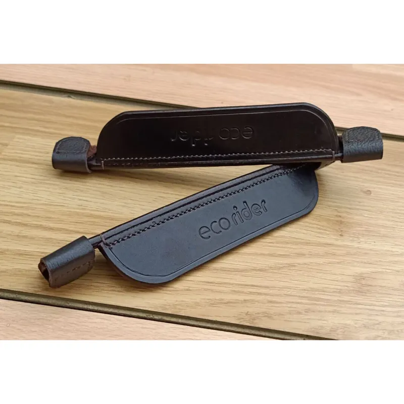 EcoRider Leather Blinkers - Black