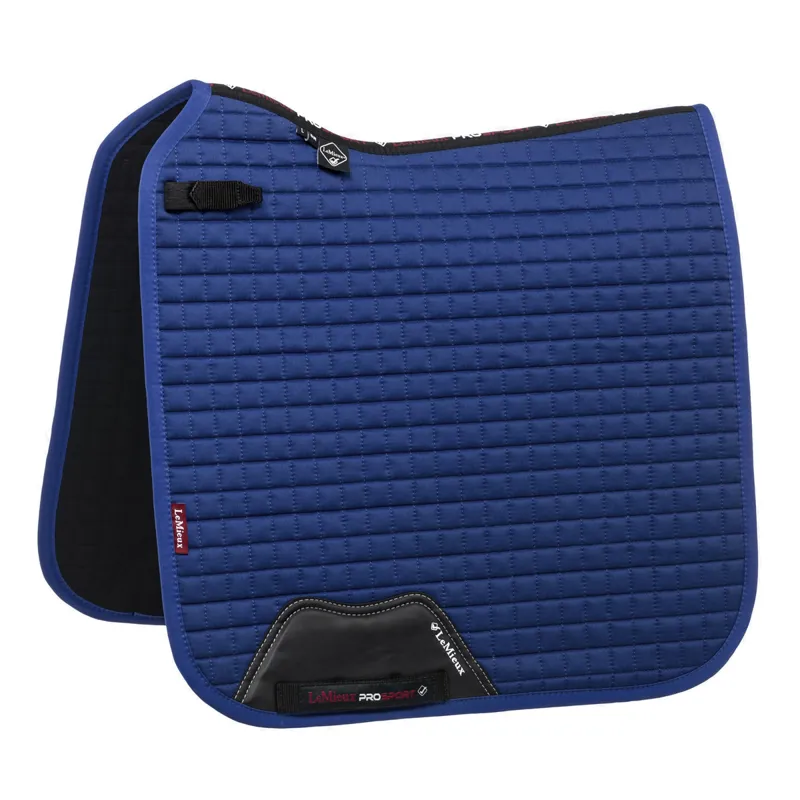 LeMieux Cotton Dressage Square - Benetton Blue