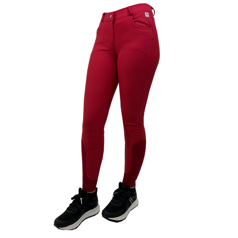 John Whitaker Ivy Hope Ladies Breeches - Red-1
