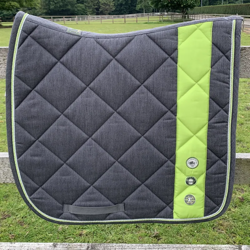 Esperado Zermatt  Dressage Saddlepad - Grey