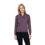 WeatherBeeta 1/2 Zip Collared Knit Pullover - Dusty Mauve Marle
