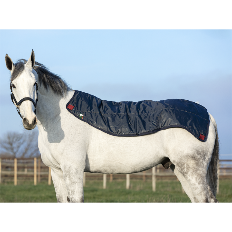 Horseware Rambo Summer Series Turnout Disc Front - Navy/Grey-3
