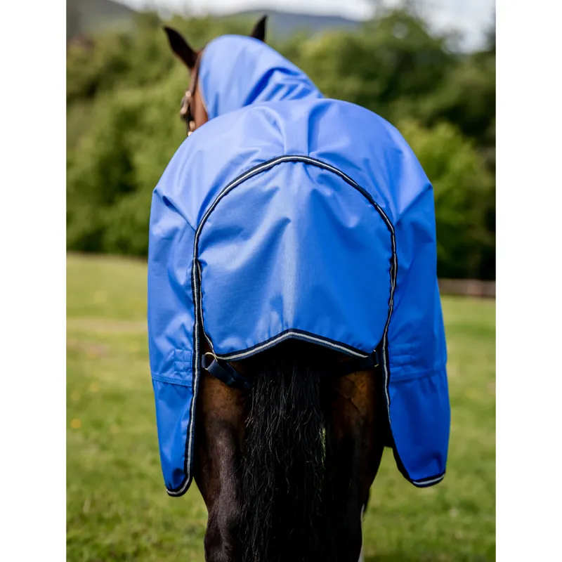 Horseware Amigo Hero Ripstop Lite 0g Turnout Rug - Blue/Navy/Grey-2