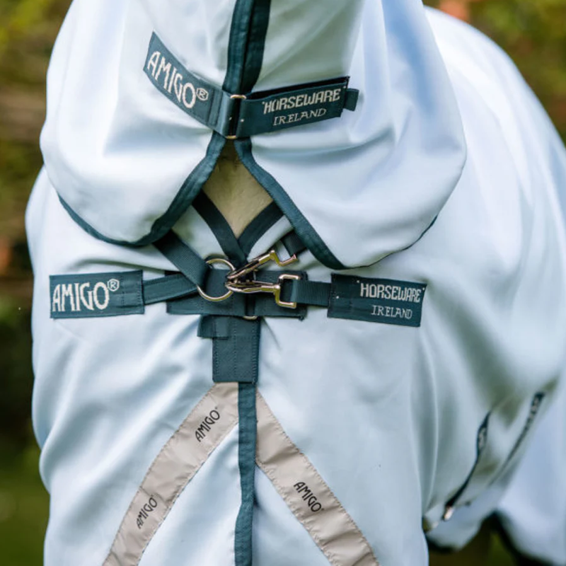 Horseware Amigo 50g Turnout Rug - Blue/Navy -8