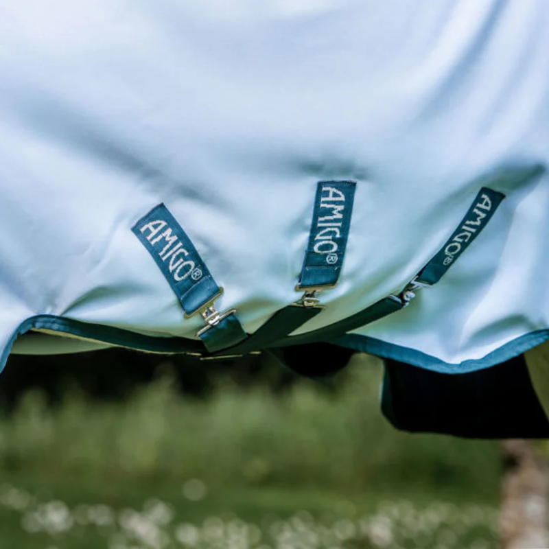 Horseware Amigo 50g Turnout Rug - Blue/Navy -7