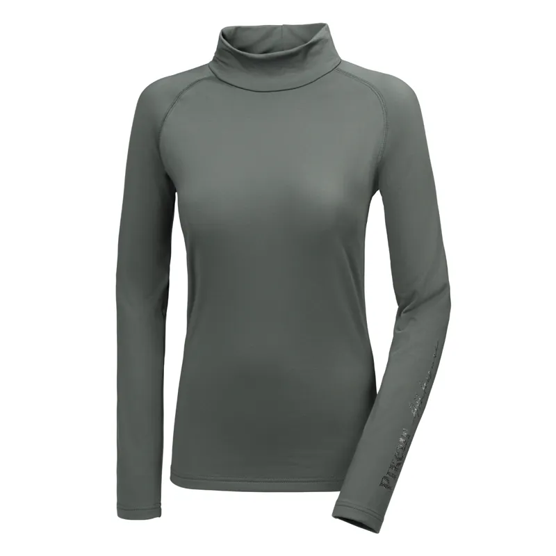 Pikeur Abby Athleisure Roll Neck Top - Sage Green 