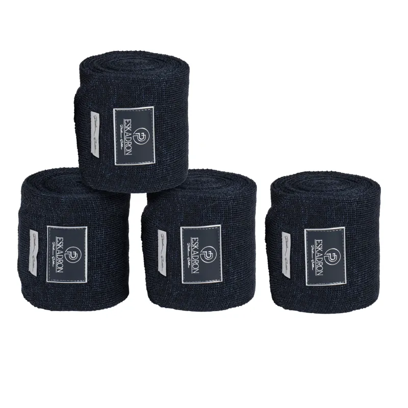 Eskadron Acrylic Lurex Bandages Platinum AW22 - Navy