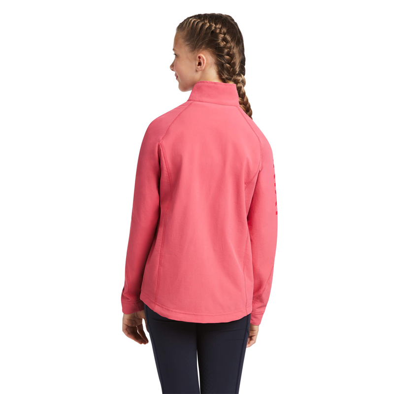 Ariat Youth Agile Softshell Jacket - Party Punch-1