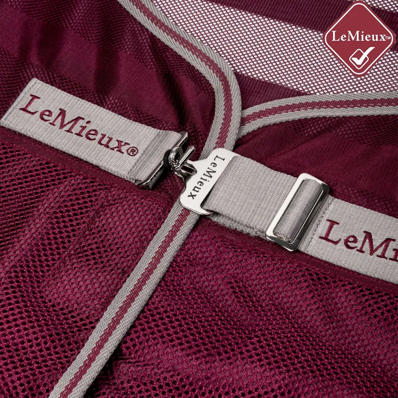 LeMieux Arika Air-Tek Sheet -  Burgundy-2
