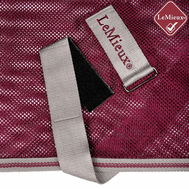LeMieux Arika Air-Tek Sheet -  Burgundy-4