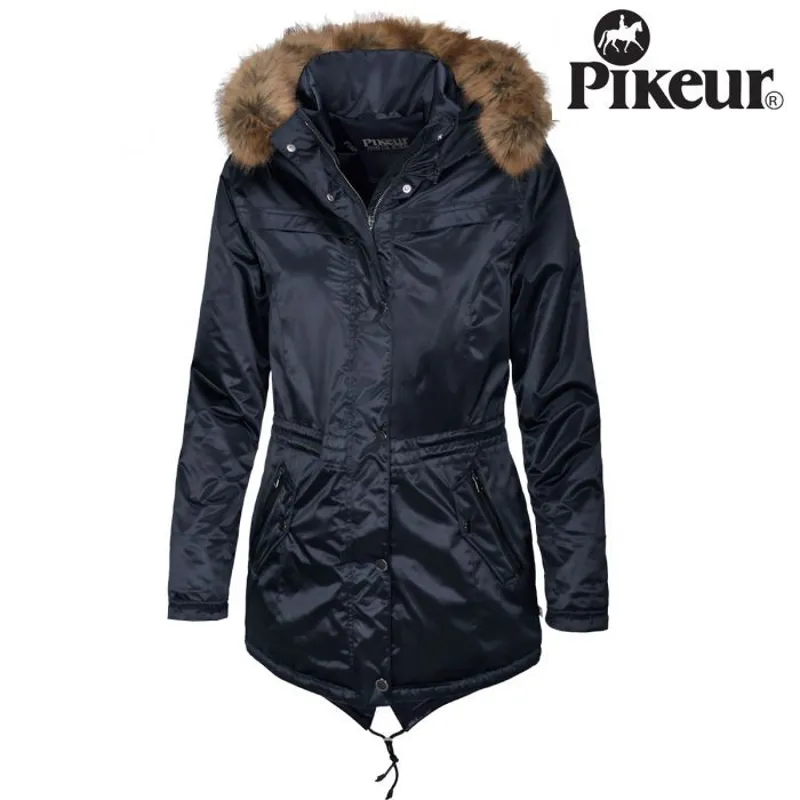 Pikeur Alania Ladies Parka - Dark Navy-3