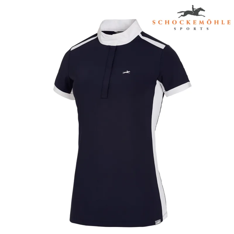 Schockemohle Alannis Style Short Sleeve Sporty Show Shirt FREE UK POSTAGE-1