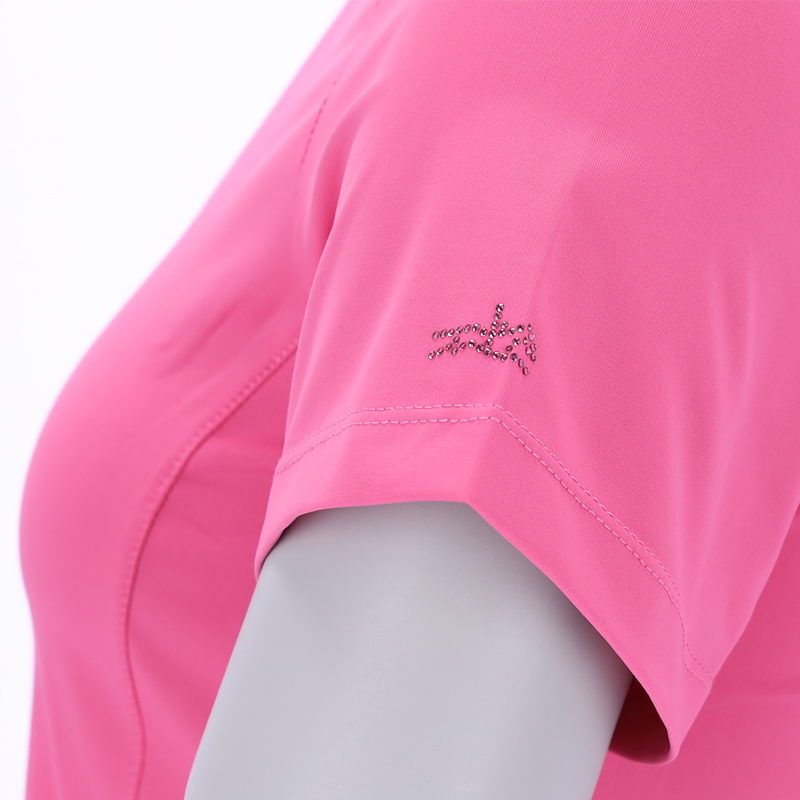 Schockemohle Alissa Style Ladies Training Shirt - Hot Pink-5