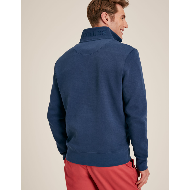 Joules Alistair Men's Quarter Zip Sweatshirt - Ink Blue-2