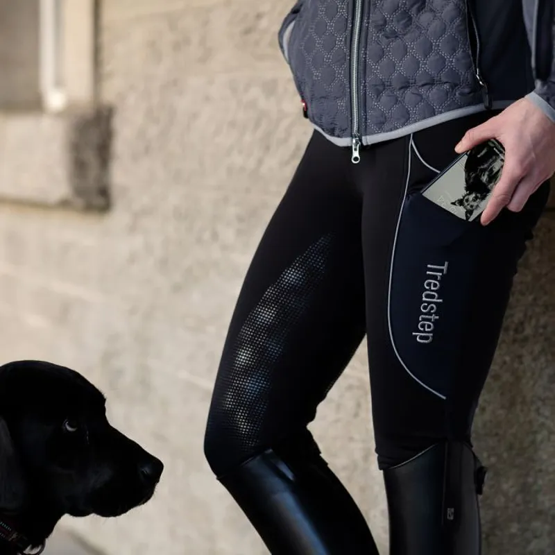 Tredstep Ireland Ladies Allegro Compression Tights - Black-3