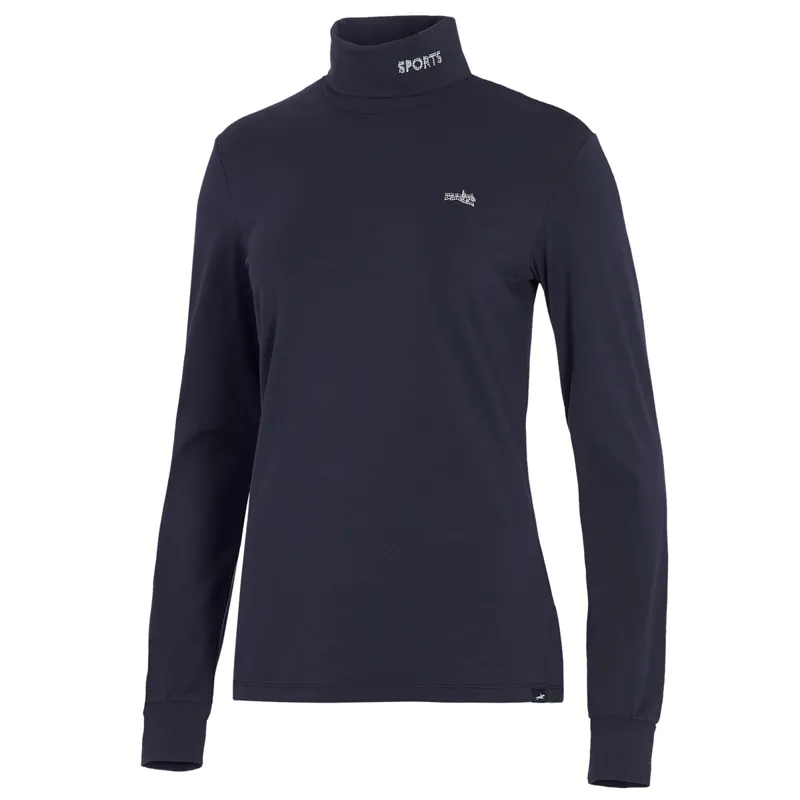 Schockemohle Amber Style Turtleneck Shirt - Blue Nights