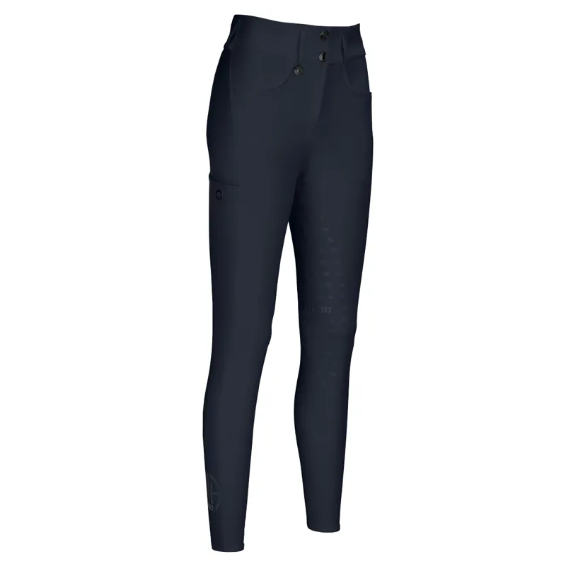 Pikeur Ladies Amia Full Grip Breeches - Night Blue