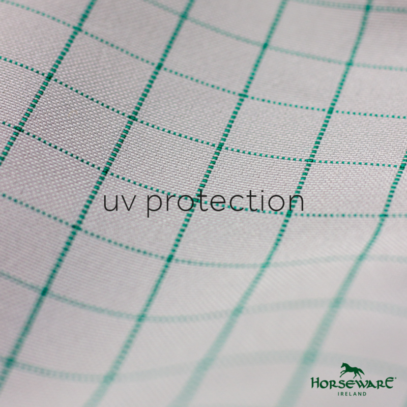 Horseware Amigo Aussie All Rounder with Disc Closure - Forest Green/Cream/Burgundy -1