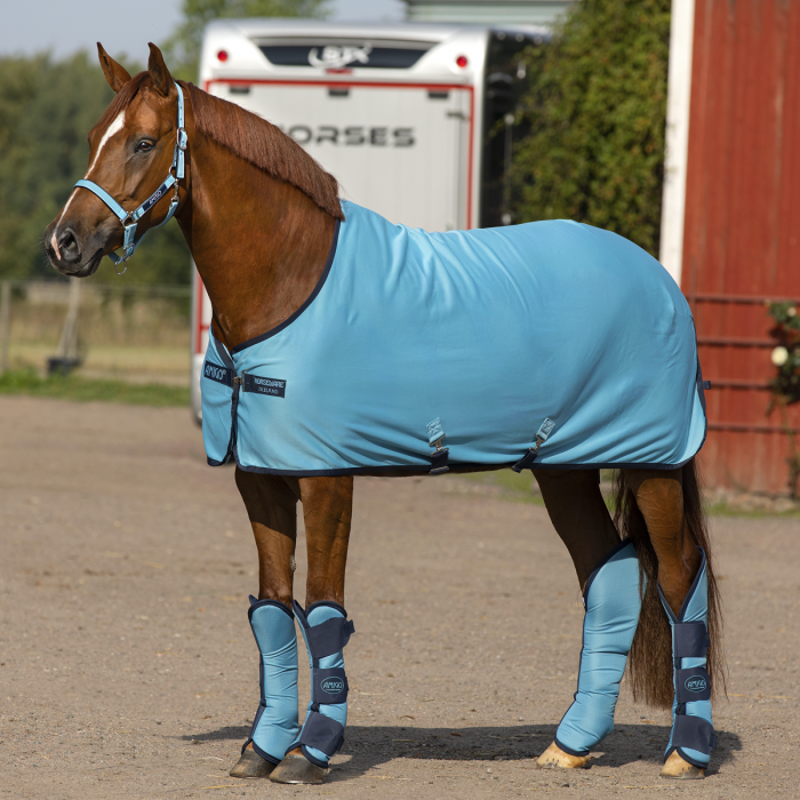 Horseware Amigo Ripstop Travel Boots - Delphinium Blue/Navy-1