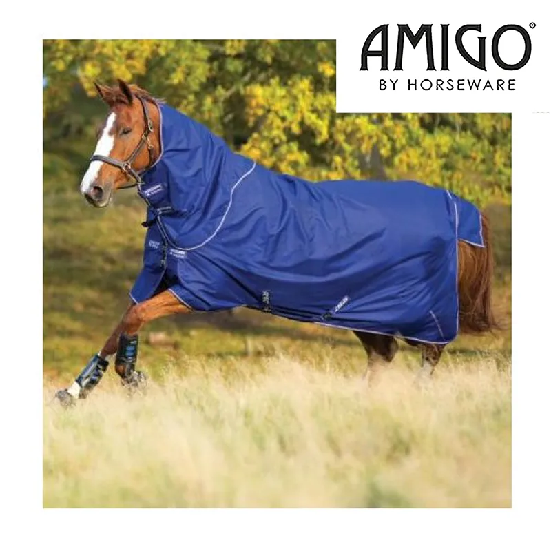 Horseware Amigo Hero Acy plus 200 g participation tapis manutentionner Amovible Cou 