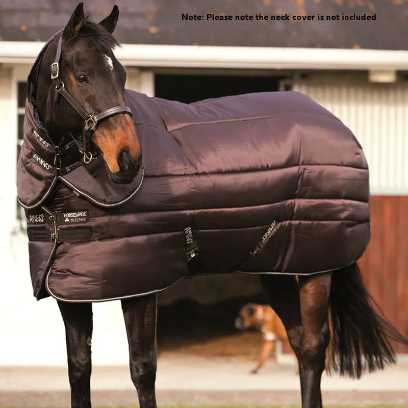 Horseware Amigo Insulator Super Heavy Stable Rug 550g NO NECK - Brown/Cream