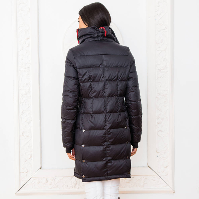Horseware Atina Ladies Long Down Coat - Black-1