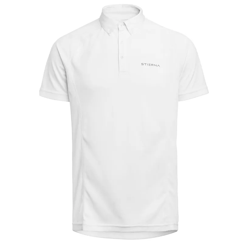 Stierna Apollo Short Sleeve Polo - Snow White