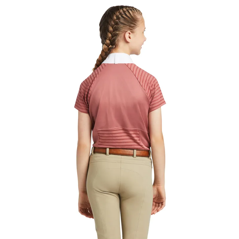 Ariat Youth Aptos Vent Show Shirt - Antique Rubia-1